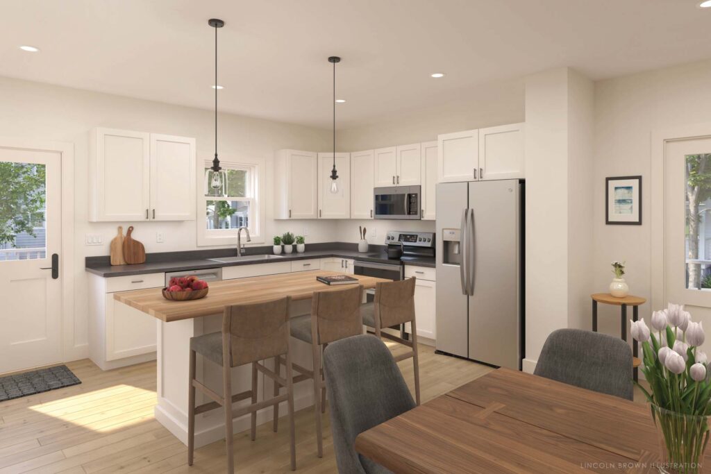 Townhome Kitchen
